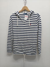 ボーダーコットンフーディ|POLO RALPH LAUREN