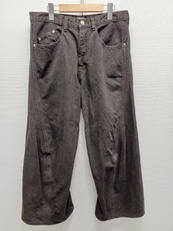 3D TWISTED WIDE LEG JEANS|NVRFRGT