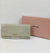 二つ折り財布|MIU MIU