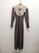 エンブロイダリーカラードッキングワンピース|SNIDEL