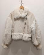 ボアスリーブフェイクムートンジャケット|MURUA