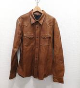 ウエスタンレザーシャツ|THE FLAT HEAD