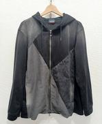 パネル切替ジップアップパーカー|NICOLE CLUB FOR MEN