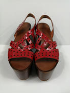 厚底ウエッジソールサンダル|SANTONI