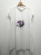 ワンピース　ホワイト　プリーツ|ISSEY MIYAKE