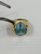 K18石付リング|宝石付きリング