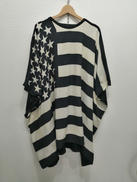 フラッグポンチョ|DISCOVERED × MIDWEST