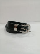 ROUND BUCKLE BELT|GLAMB