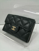 マトラッセクラシカルウォレット シャークスキン|CHANEL