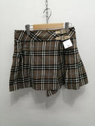 チェック柄ウールスカート|BURBERRY BLUE LABEL