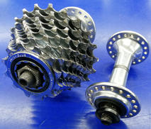 ◇年代物◇ロード用ハブ前後セット|SHIMANO
