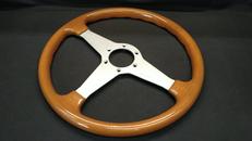 ウッド調　ステアリング|UNKNOWN