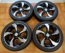 15×5J+45　16×6.5J+50　100　4H|HONDA