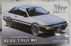 ハチロク　トレノ　AE86　プラモデル|FUJIMI