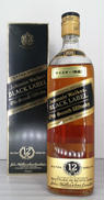 ジョニーウォーカー 12年 黒 玉付 液低|JOHNNIE WALKER