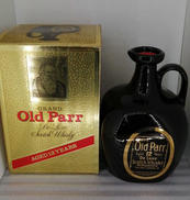 オールドパー　デラックス　12年　黒(茶)陶器|OLDPARR