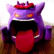 【タグ無し】ゲンガー ぬいぐるみ|ポケモン