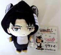 【タグ付き】リヴァイ・アッカーマンあにまるっこ ぬいぐるみ|TBSグロウディア