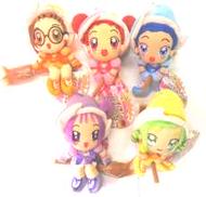 【タグ有り・5種セット】空飛ぶおジャ魔女ぬいぐるみ|プライズ(BANPRESTO)