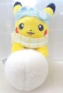 【タグあり】ピカチュウとゆきあそび ぬいぐるみ|ポケモン