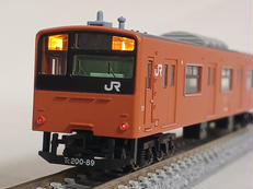 マイクロエース_A2591_201系オレンジ西日本更新車８両_ライトLED交換 マイクロエース_A2591_201系オレンジ西日本更新車8両_ライトLED