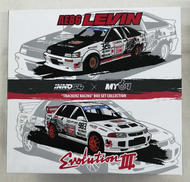 トヨタ カローラ AE86 レビン＆三菱 ランサー エボリュ