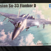 RUSSIAN SU-33 FLANKER D|TRUMPETER
