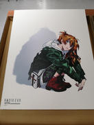 式波・アスカ・ラングレー　キャンバスアート|プラグインク