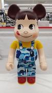 BAPE×ペコちゃん1000% ブルー|MEDI COM TOY