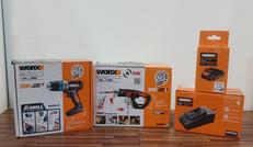 (箱傷)ドリルドライバセット(G)|WORX