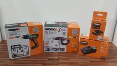 (箱傷)ドリルドライバセット(G)|WORX