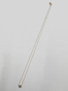 ネックレス（透明石付き）|K10