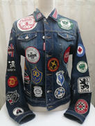 ワッペンデニムジャケット|DSQUARED2