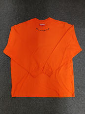 COLLAR LOGO L/S TOP|SUPREME