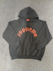 PRINTED ARC HOODED SWEATSHIRT|SUPREME