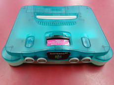 【ジャンク】　N64　クリアブルー|NINTENDO