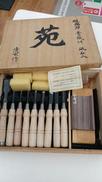 版画刀 青紙付 砥石入|河清刃物工業株式会社