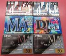 新品未開封　録音用カセットテープ  6本  メタルテープ ソニーメタルテープMetallicに検出孔を開けてみた - とある