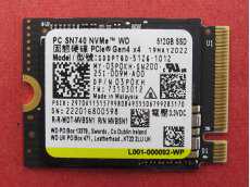 SN740 NVME PCIE GEN4X4 512GB|WD