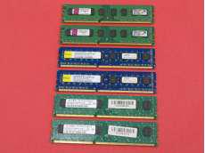 【デスクトップPC用】PC3(DDR3)メモリ 6個セット|KINGSTON/ELIXIR/SANMAX