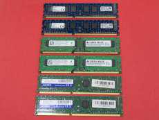 【デスクトップPC用】PC3(DDR3)メモリ 6個セット|KINGSTON/GREEN HOUSE/ADATA