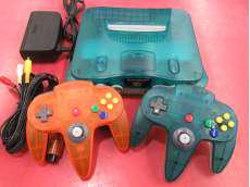 NINTENDO64 クリアブルー