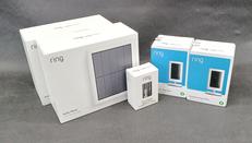 防犯カメラ/専用ソーラーパネルセット|RING