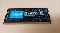 ノート用メモリ|CRUCIAL
