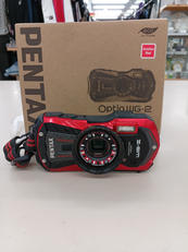 防水デジカメ　バーミリオンレッド|PENTAX