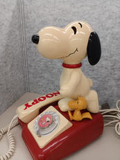 スヌーピー電話機|田村電機/TOMMY