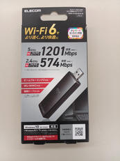 未使用　Wi-Fi6対応無線LANアダプタ|ELECOM
