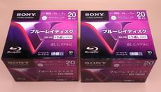 BD-RE(25GB、20枚入)2パックセット|SONY