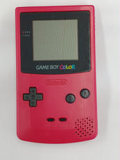 任天堂　ゲームボーイ GBC ゲームボーイカラー 透明紫色版 GAMEBOY COLOR 展示中 in