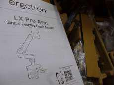 未使用品　液晶モニターアーム|ERGOTRON